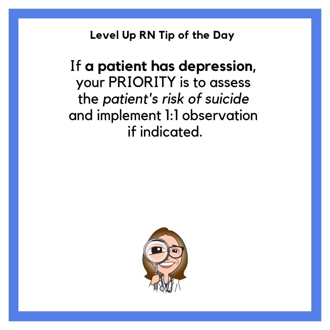 Priority for Patients with Depression