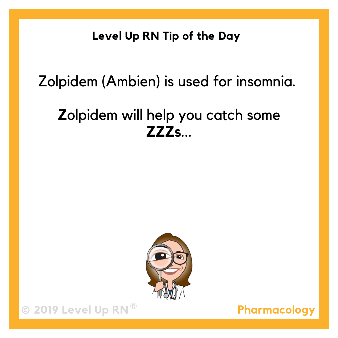 Zolpidem (Ambien) Uses