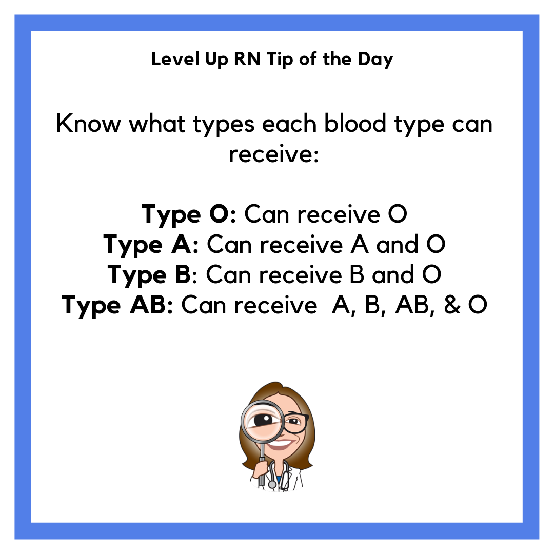 What blood type can receive what blood type?