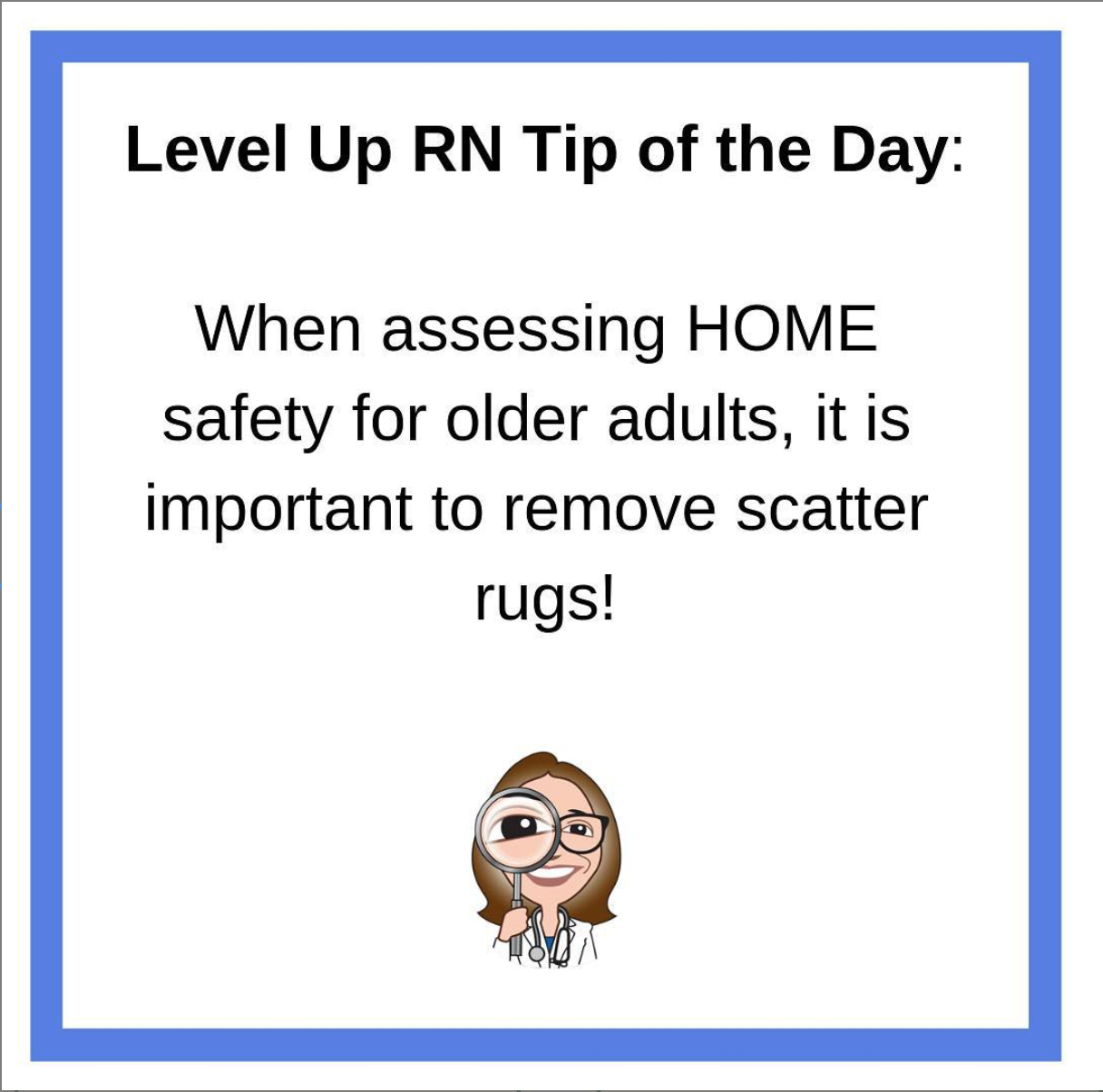 Older adult home safety