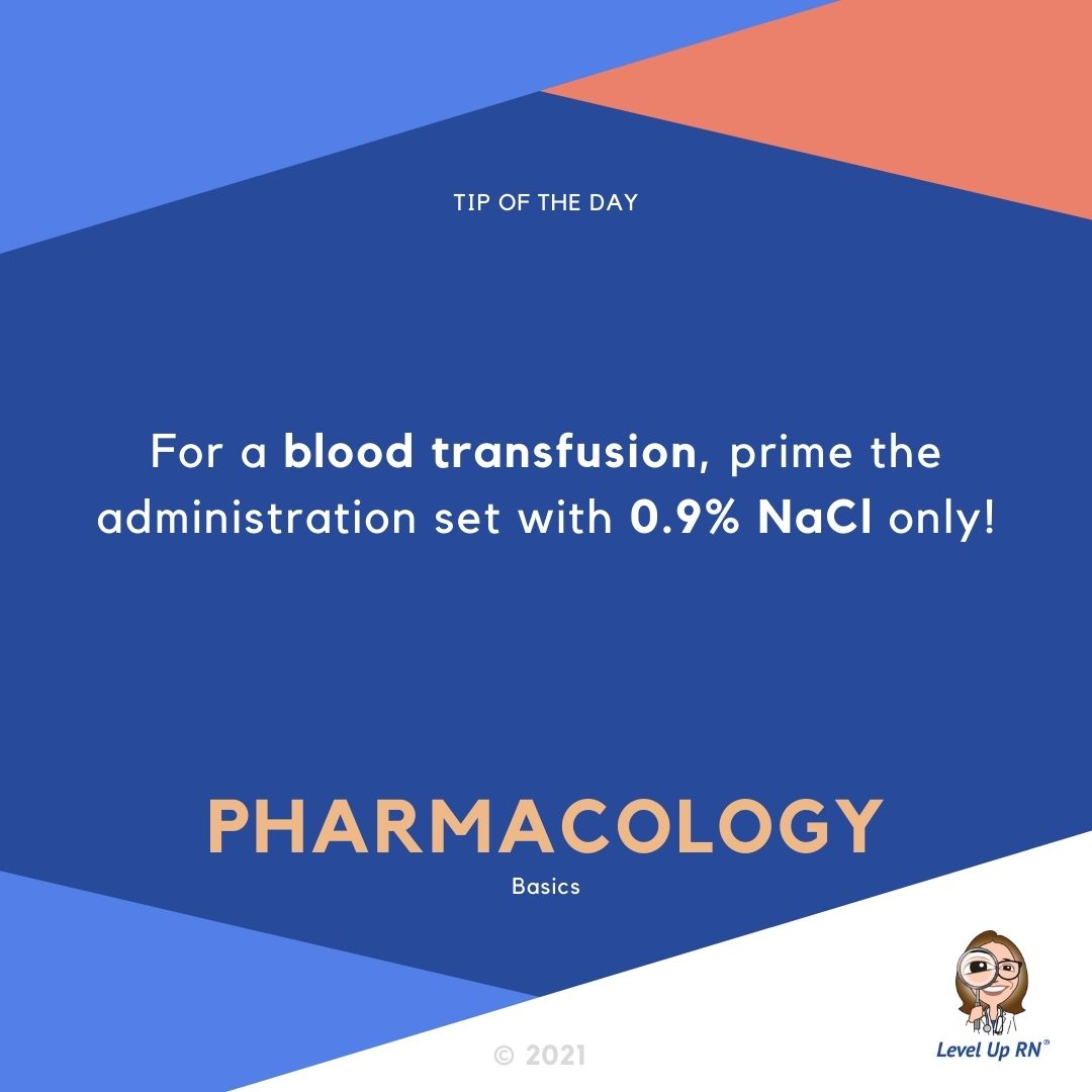 Administration Set Priming for Blood Transfusion