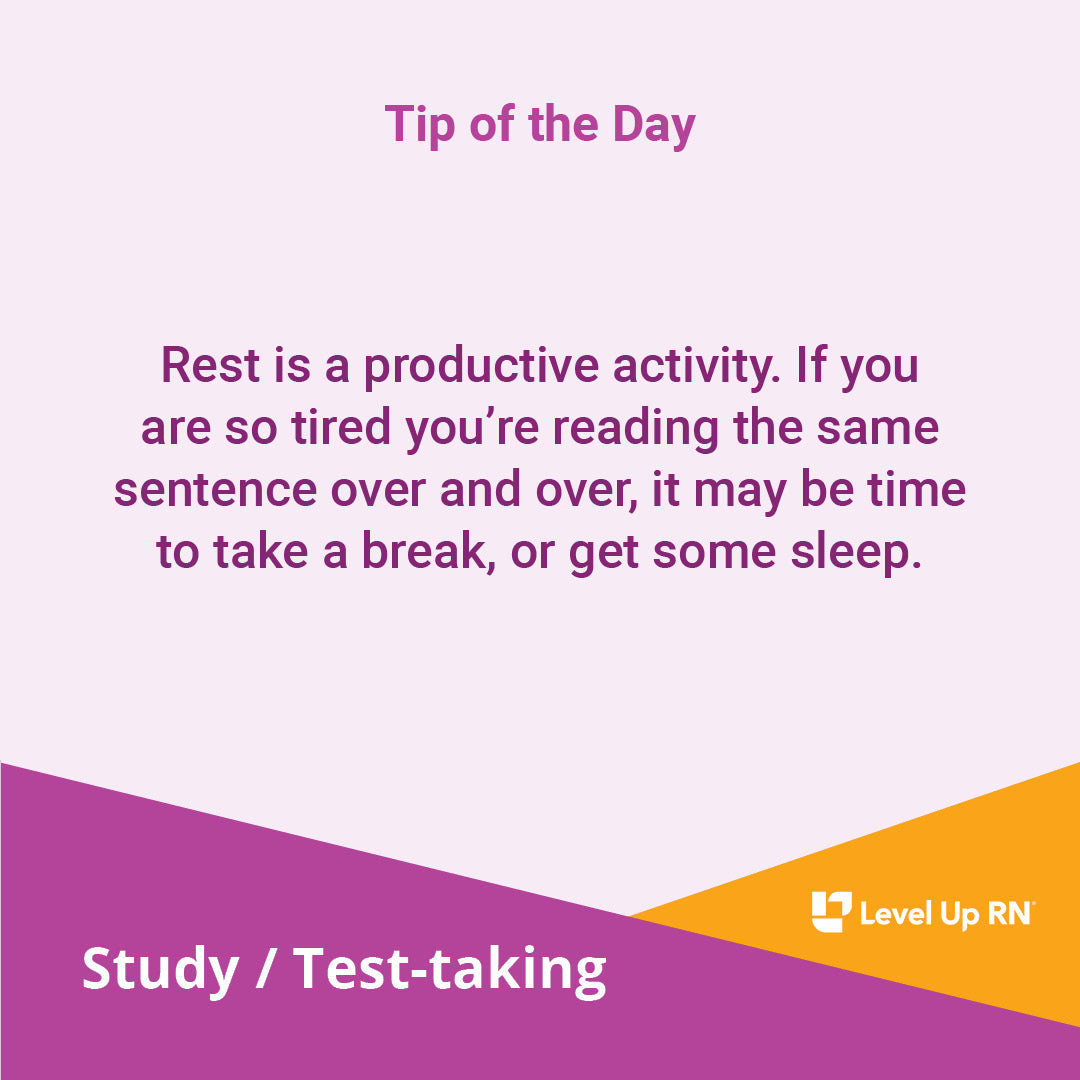 Rest is a productive activity. If you are so tired you're reading the same sentence over and over, it may be time to take a break, or get some sleep.