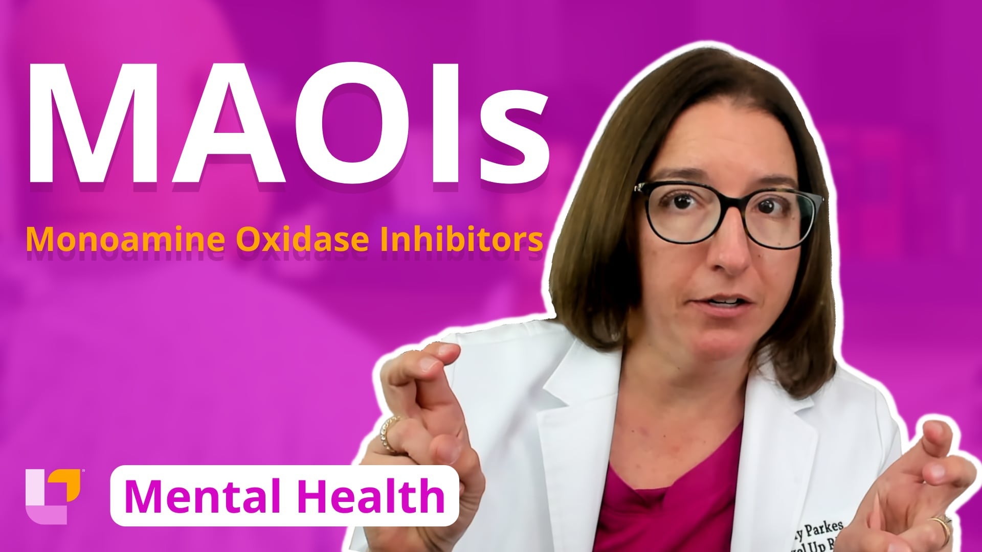 Psychiatric Mental Health, part 20: Therapies - MAOIs Monoamine Oxidase Inhibitors - LevelUpRN
