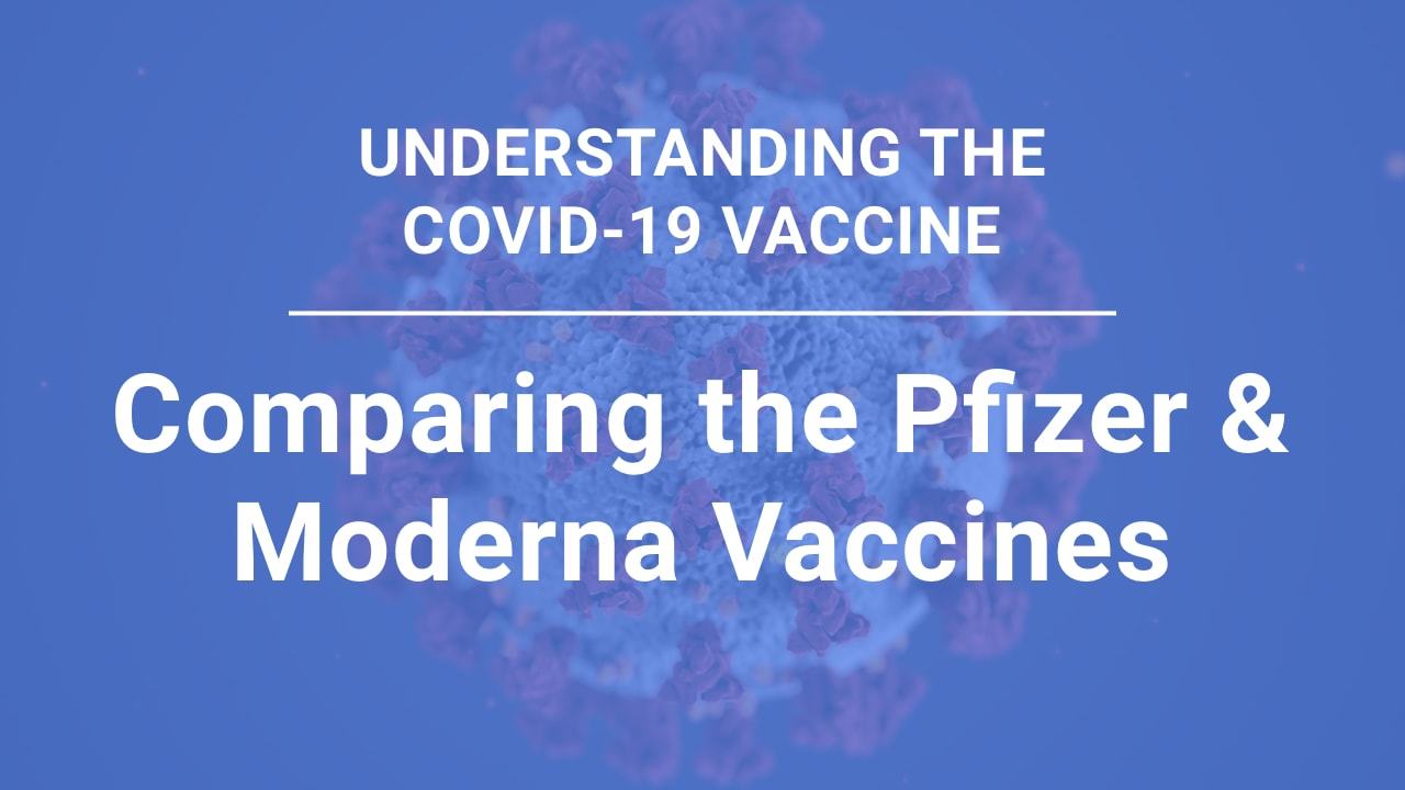 Understanding the COVID-19 Vaccine, part 4: Head to Head - Comparing the Pfizer and Moderna Vaccines