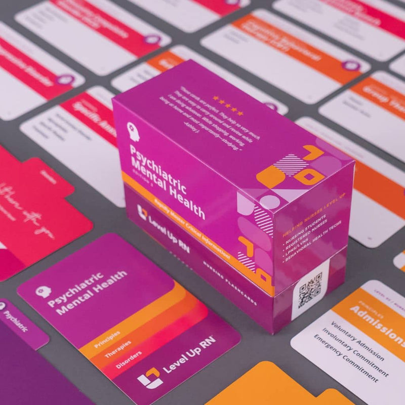 Level Up RN Nursing Test Prep and Flashcards from Cathy Parkes