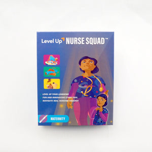 thumbnail view of_Level Up Nurse Squad - Maternity - Card Game from Level Up RN: Maternity-Front