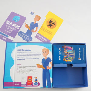 thumbnail view of_Level Up Nurse Squad - Med-Surg - Card Game from Level Up RN: Med-Surg-OpenBox