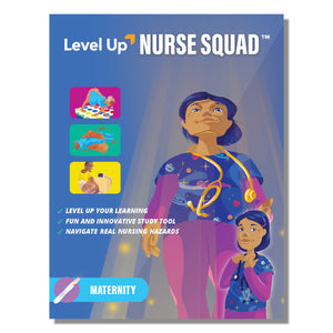 thumbnail view of_Level Up Nurse Squad - Fab Four - Card Game Bundle from Level Up RN: NSMaternity-100