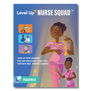 thumbnail view of_Level Up Nurse Squad - Fab Four - Card Game Bundle from Level Up RN: NSPeds-100