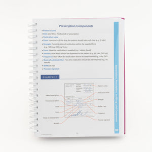 thumbnail view of_Prescription components in the dosage calculations workbook